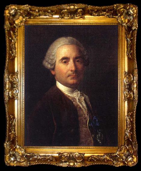 framed  Pietro Antonio Rotari Self portrait, ta009-2
